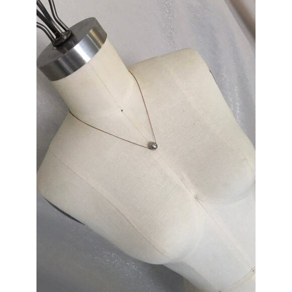 Artisan Handmade Dainty vintage brass chain with vintage ball bead - Picture 6 of 11